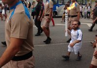 Tocha paralímpica inicia percurso na Zona Oeste por Campo Grande