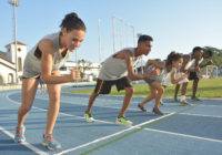 Alunos da 8ª CRE Bangu treinam atletismo de olho nos Jogos 2024