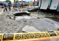 Autoridades querem o fim dos rompimentos de adutoras de água na Zona Oeste do Rio