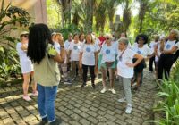 Idosos das Casas de Convivência da cidade visitam o Sítio Burle Marx, ponto turístico em Guaratiba