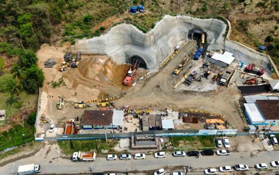 a galeria tem 513 metros de extensão